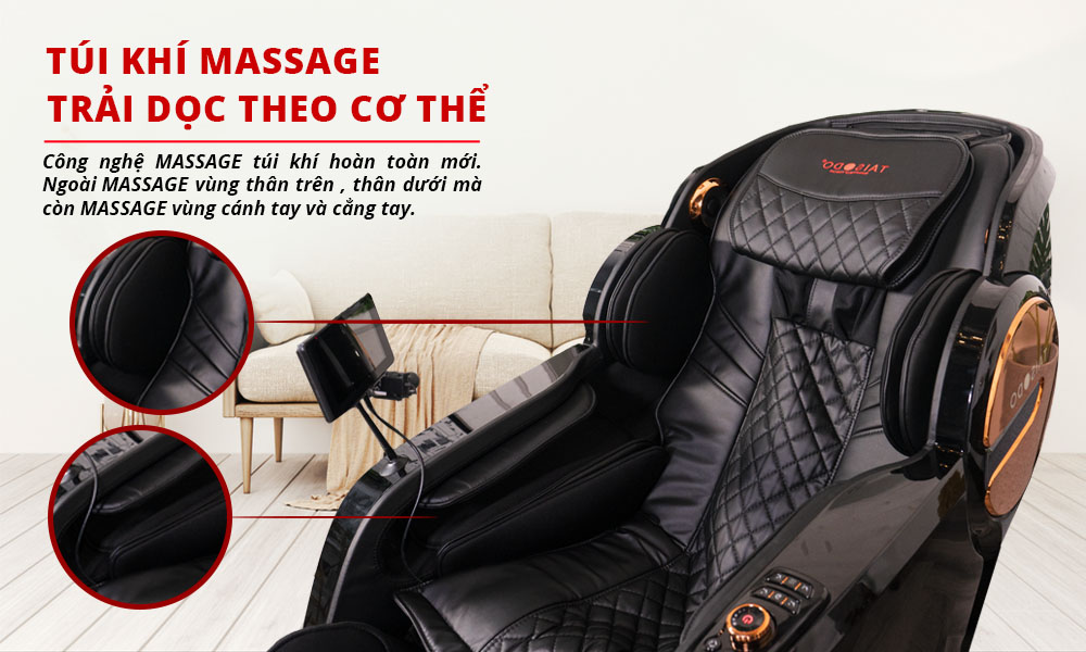 Taisodo Ts 950 - Túi khí trải dọc theo cơ thể
