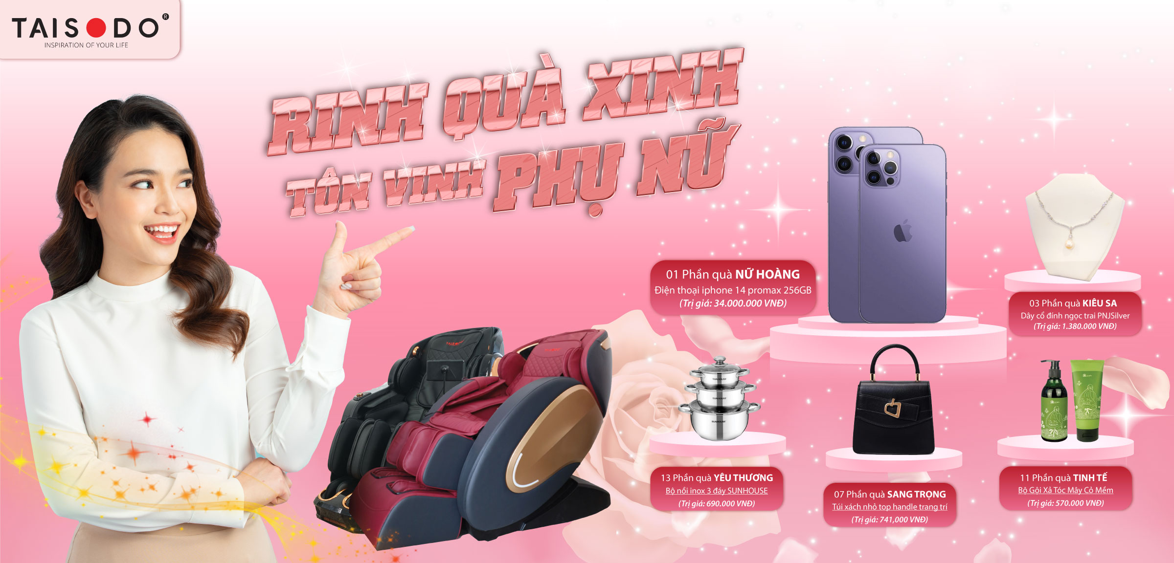 💞💞💞 RINH QUÀ XINH - TÔN VINH PHỤ NỮ 💞💞💞