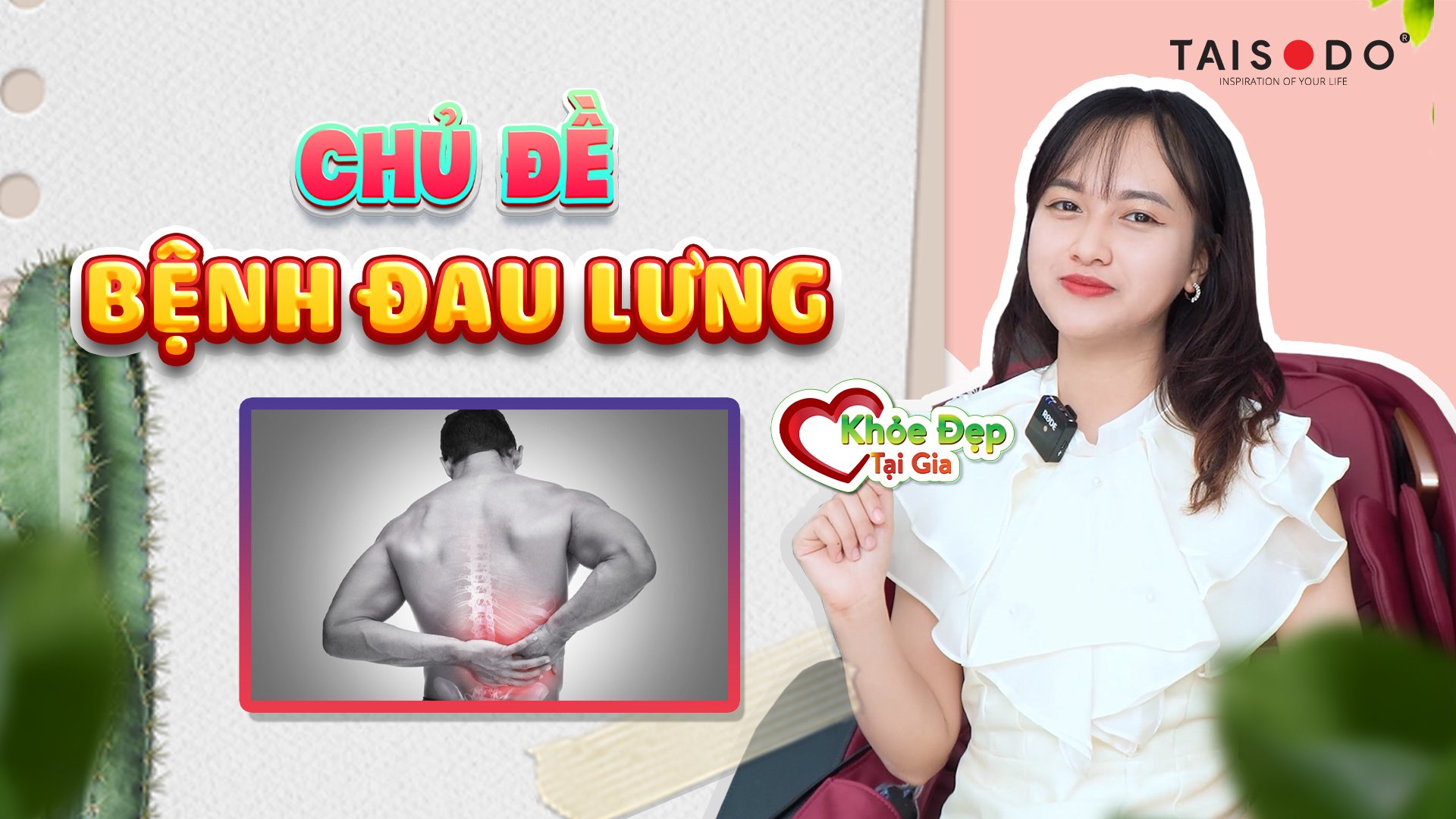 Giải pháp hỗ trợ đau lưng ở giới trẻ-Khỏe đẹp tại gia