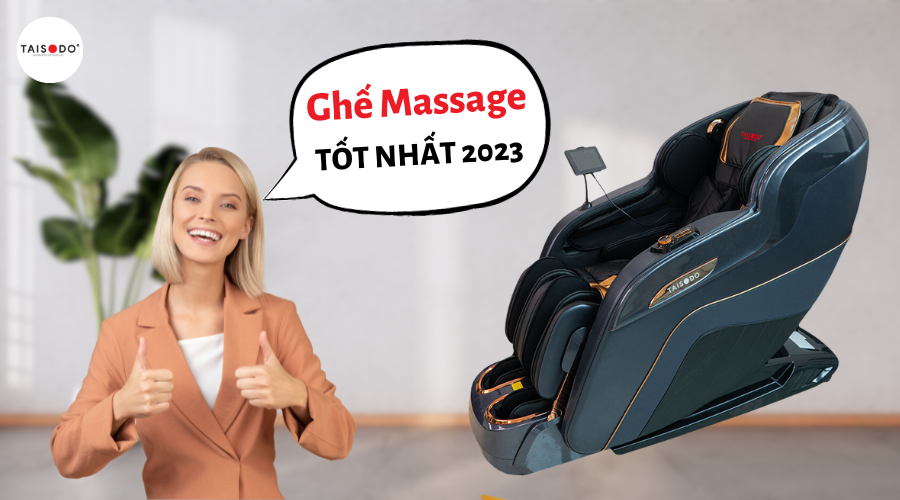 TOP 5 ghế massage tốt nhất - Nên mua ghế massage nào?