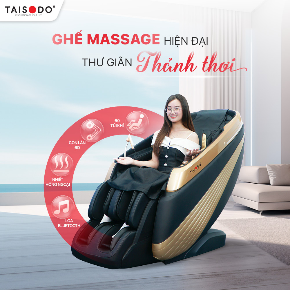 8 công nghệ hiện đại của ghế massage thương gia cao cấp
